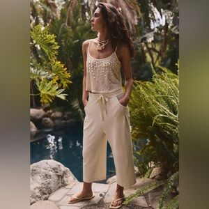 Free-est cream wynona knit pants